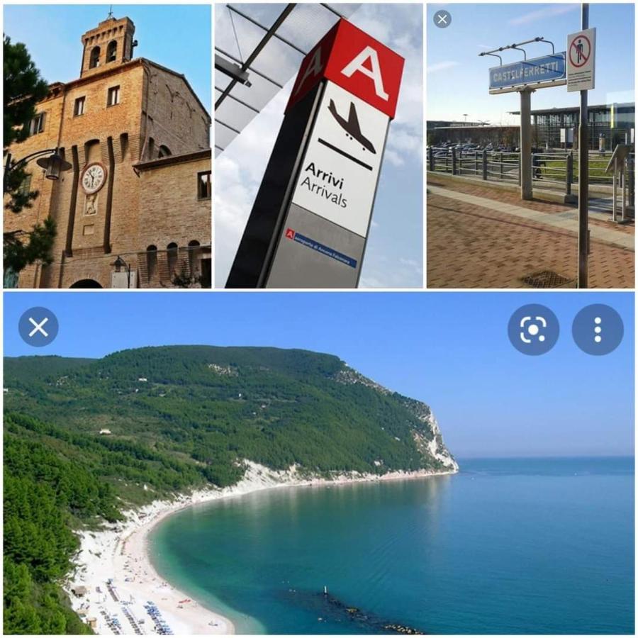 Appartement Al Castello - Aeroporto Delle Marche - Ancona à Falconara Marittima Extérieur photo